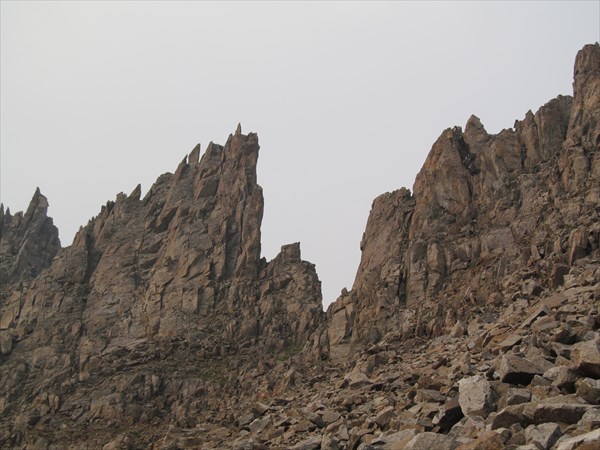 Перевал Мурзилка со стороны Ср. Сакукана.